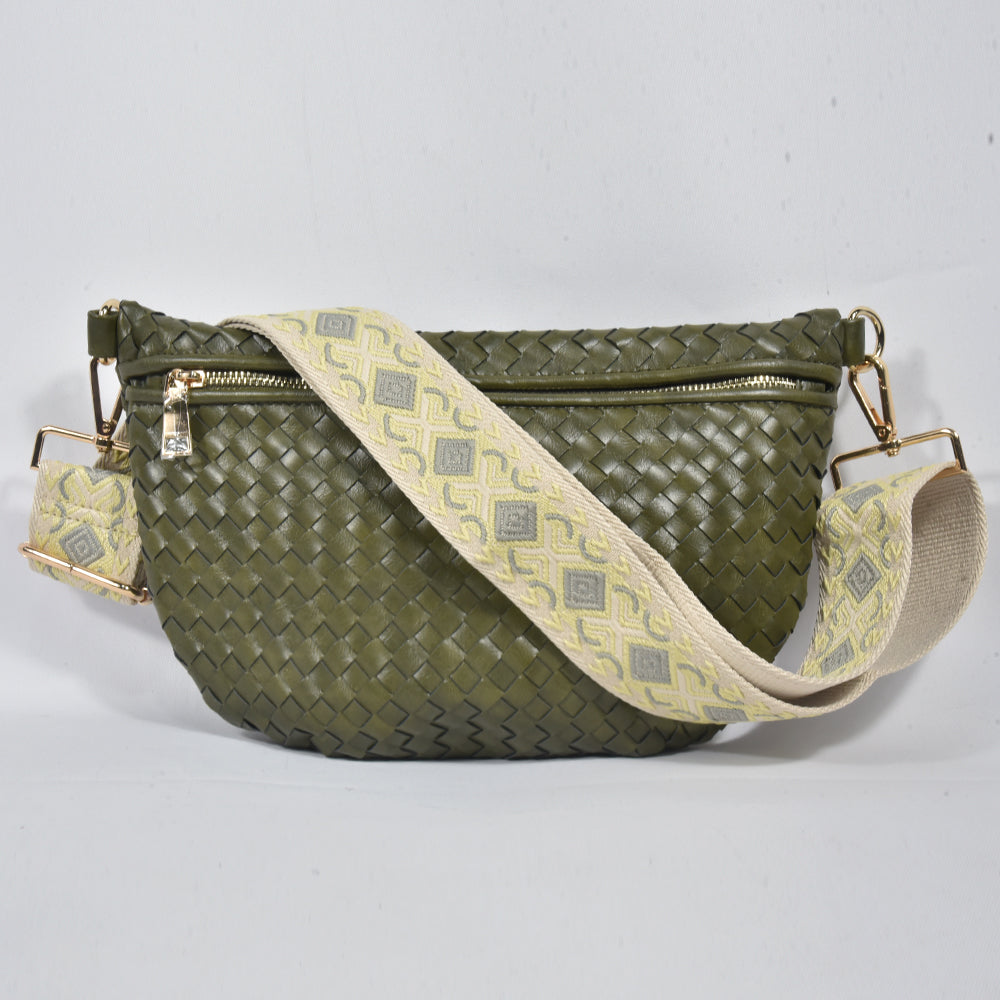 The Fiona | Woven Bum Bag by Babs+Birdie