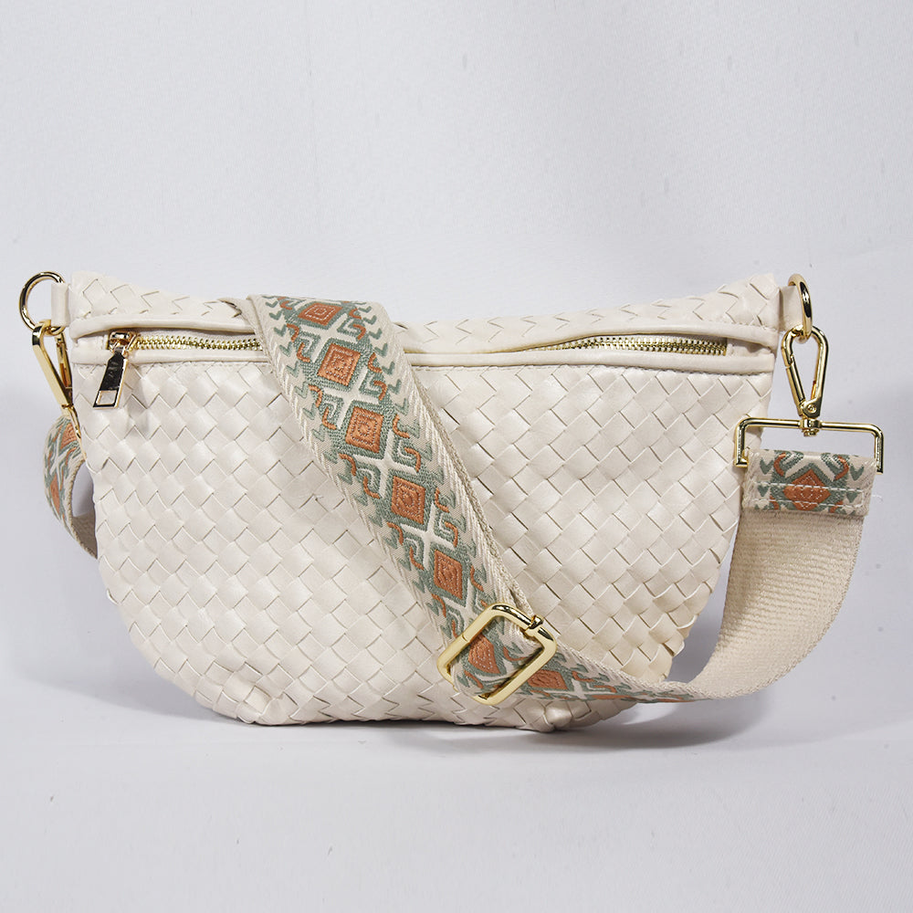 The Fiona | Woven Bum Bag by Babs+Birdie