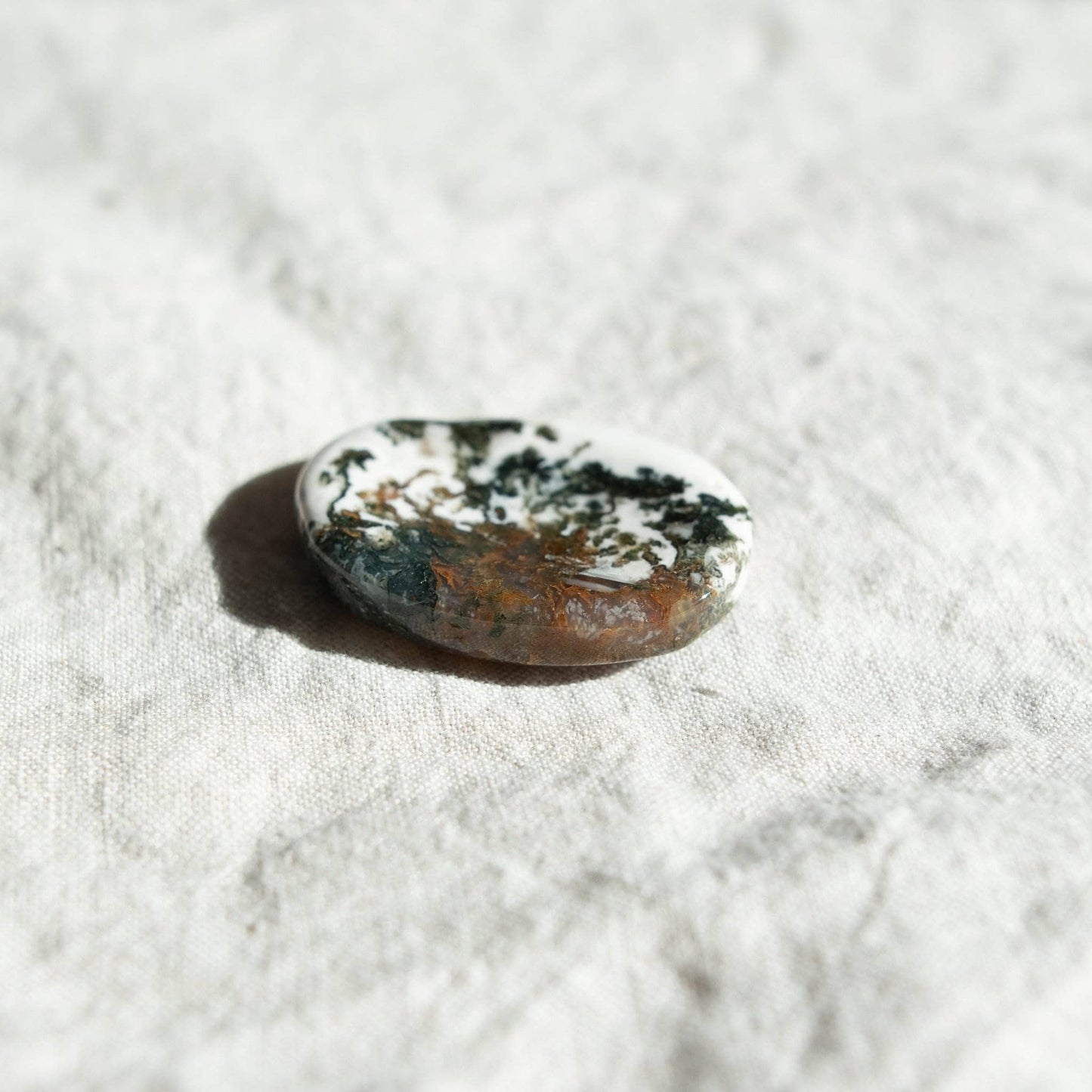 Tree Agate Worry Stone by Tiny Rituals