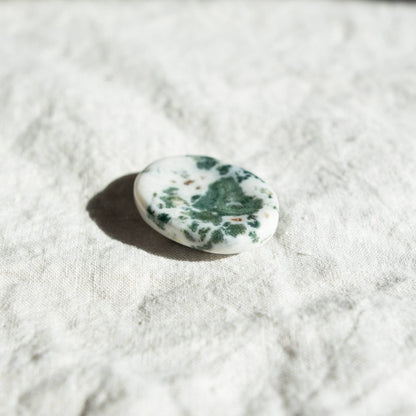 Tree Agate Worry Stone by Tiny Rituals