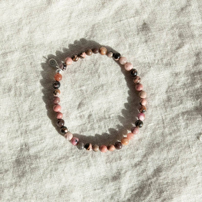 Rhodochrosite Energy Bracelet by Tiny Rituals