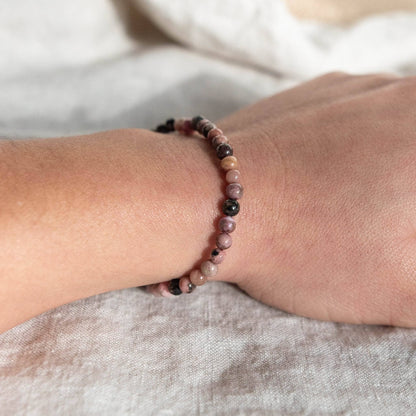 Rhodochrosite Energy Bracelet by Tiny Rituals