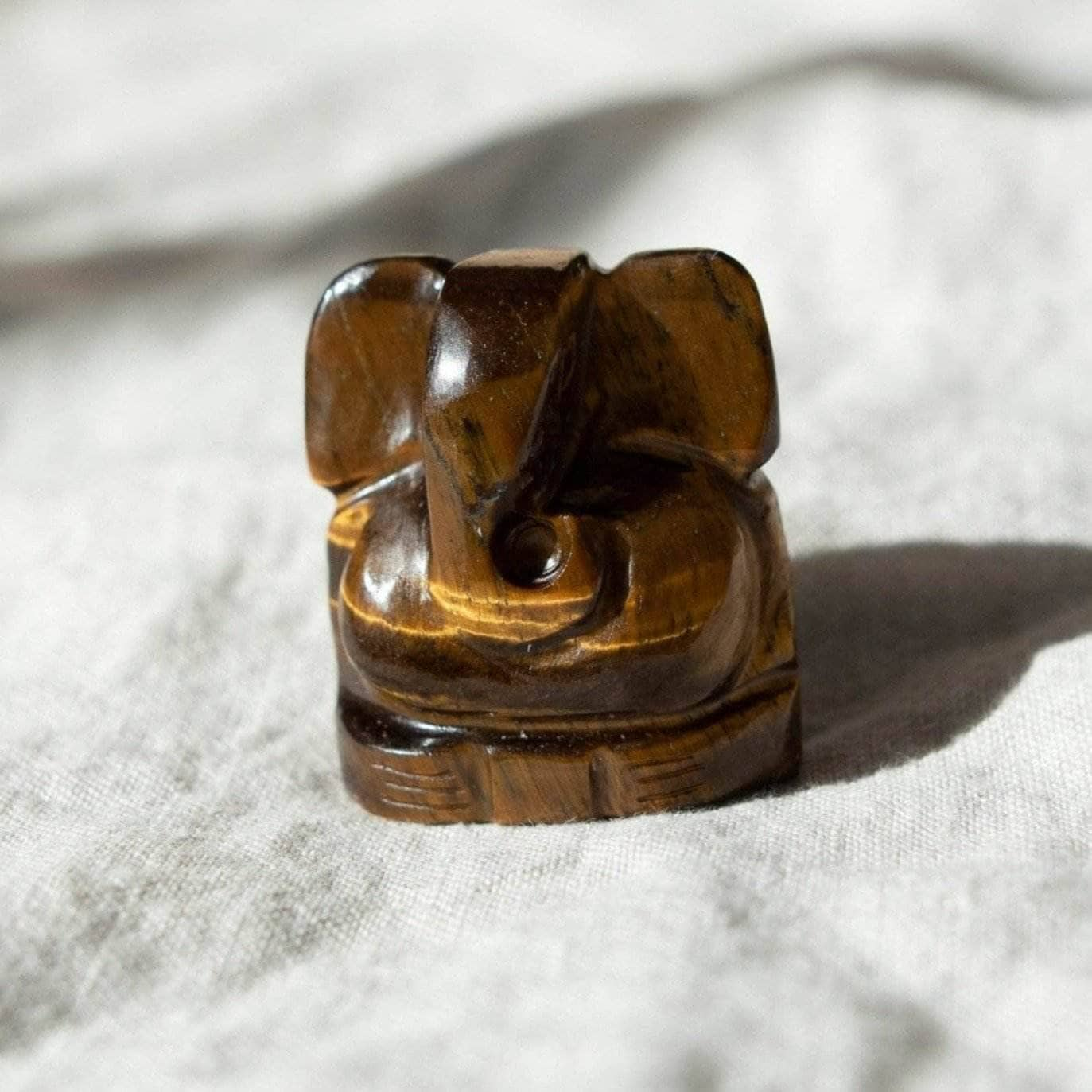 Tiger Eye Ganesh by Tiny Rituals