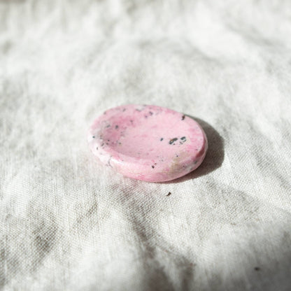 Rhodonite Worry Stone by Tiny Rituals