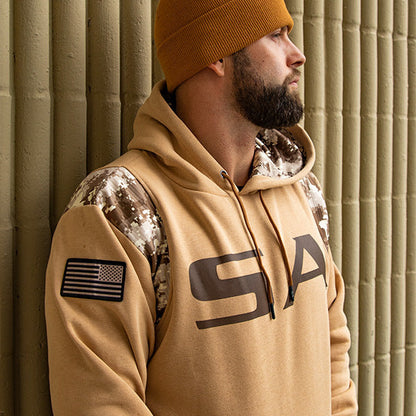 Honor Lined Hoodie | Desert Digi Camo | SA by Soul of Adventure