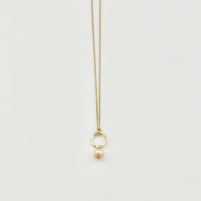 Mermaid Pearl Drop Charm Necklace by Jennifer Cervelli Jewelry