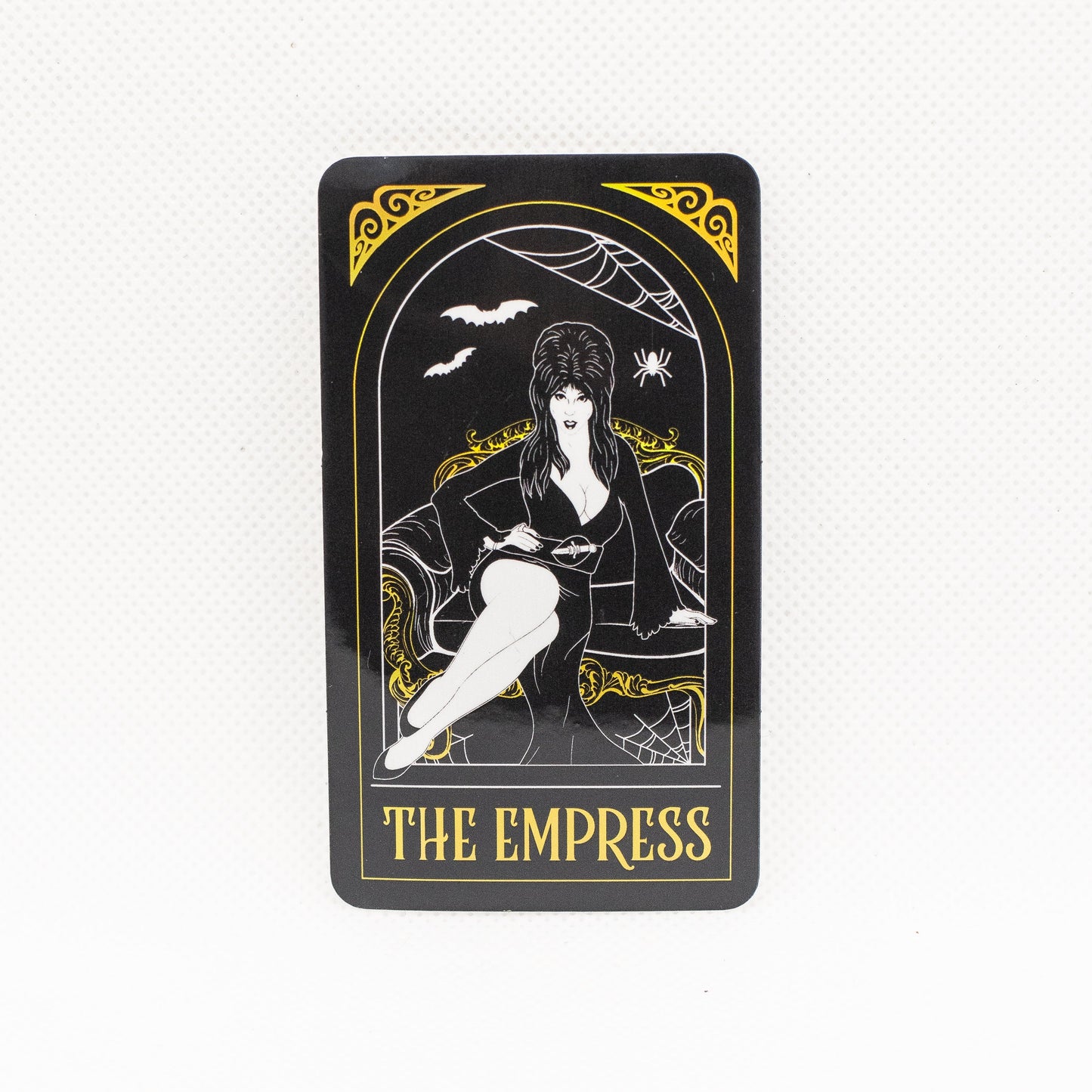 The Empress Metallic Tarot Card Sticker by Music City Creative