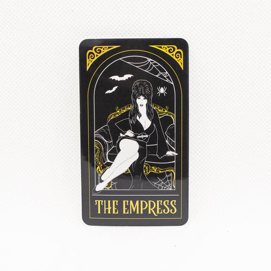 The Empress Metallic Tarot Card Sticker by Music City Creative