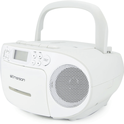 Emerson Portable CD/Cassette Boombox with AM/FM Radio by Jupiter Gear Home