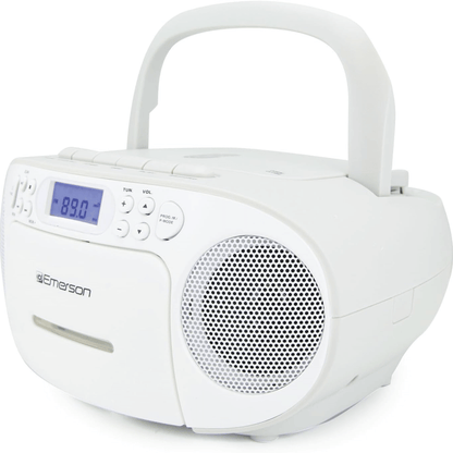 Emerson Portable CD/Cassette Boombox with AM/FM Radio by Jupiter Gear Home