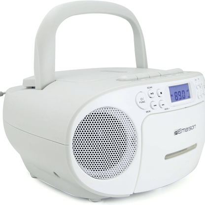 Emerson Portable CD/Cassette Boombox with AM/FM Radio by Jupiter Gear Home