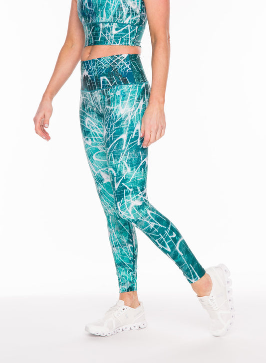 Green Impress Yoga Pants by Colorado Threads Clothing