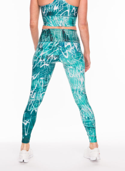 Green Impress Yoga Pants by Colorado Threads Clothing