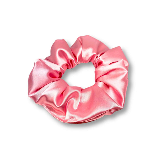 Mini Pink Silk Scrunchie by Enchanted Scrunch