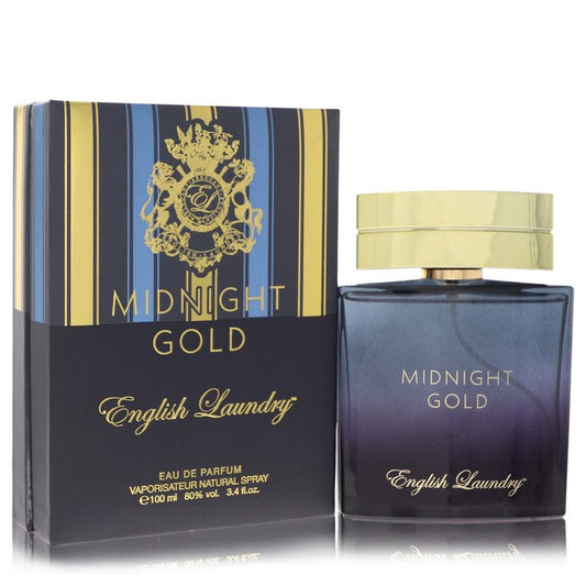 English Laundry Midnight Gold by English Laundry Eau De Parfum Spray 3.4 oz for Men by Avera Group