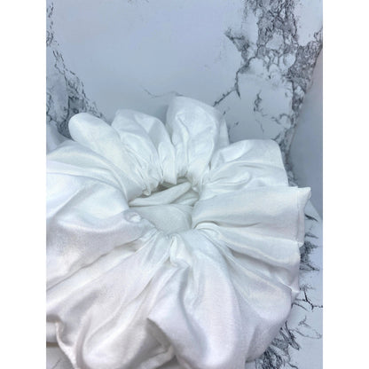 White Knit Scrunchie by Enchanted Scrunch