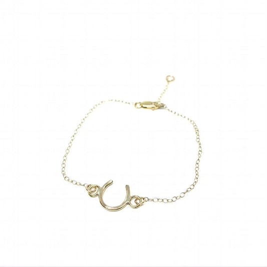 Lucky Horseshoe Charm Bracelet by Jennifer Cervelli Jewelry