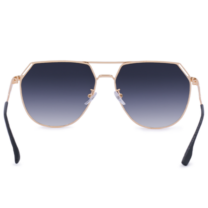 Farrah - Midnight Square Aviator Sunglasses by TopFoxx