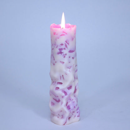 Neon Terrazzo Candles by Made By Humans