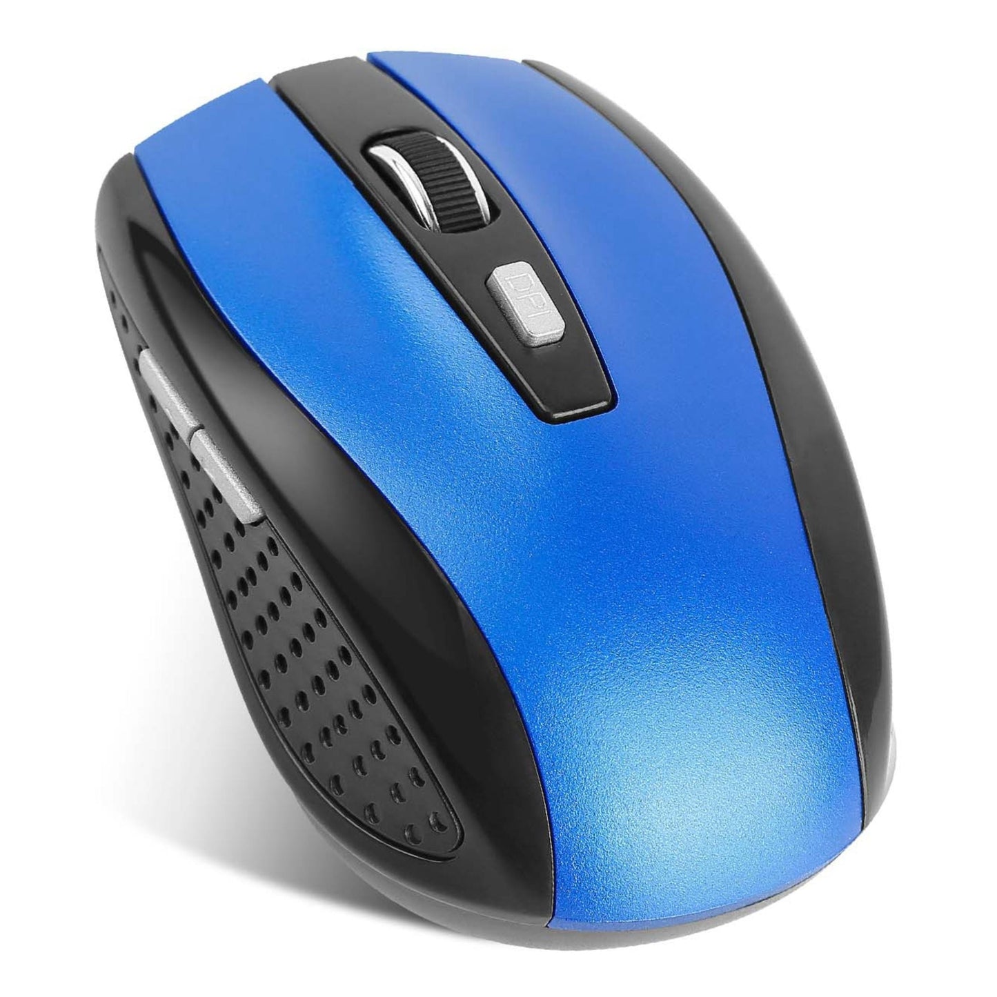 2.4G Wireless Gaming Mouse, 3 Adjustable DPI, 6 Buttons, for PC Laptop Macbook. Includes Receiver. - Blue by VYSN