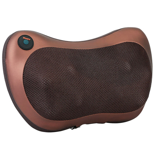 Thermo Neck Massage Pillow - Kneading Massager for Car & Home - Pain Relief & Relaxation by VYSN