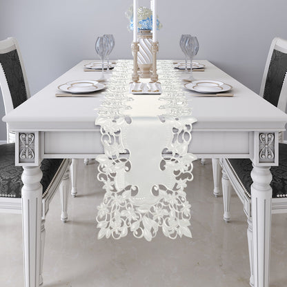 White Table Placemats - Darvin Collection by Decozen