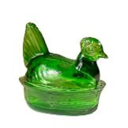 Nesting Hen Bowl & Lid - Yellow | Hand Blown Glass - Colombia by Sumiye Co