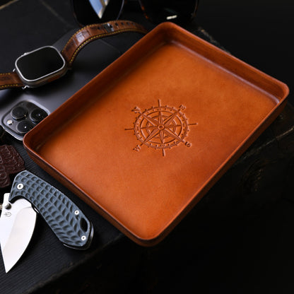 Molded Minimalist Valet Tray by Lifetime Leather Co