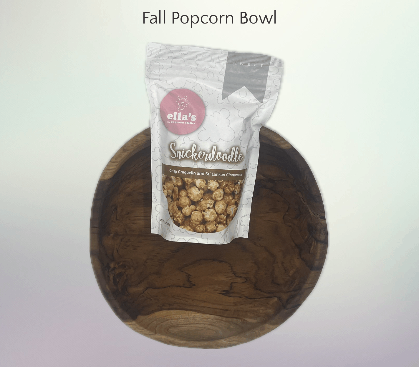 The Fall Popcorn Bowl by Tuckahoe Hardwoods