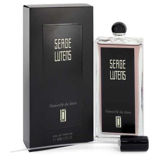 Feminite Du Bois by Serge Lutens Eau De Parfum Spray (Unisex) 3.3 oz for Women by Avera Group