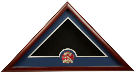 Fire Fighter Frame, Fire Fighter Flag Display Case by The Military Gift Store