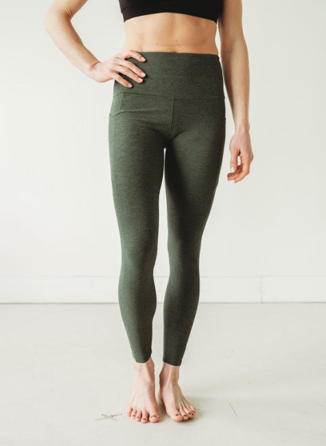 Forest Wander Pocket Yoga Pants *FINAL SALE* by Colorado Threads Clothing