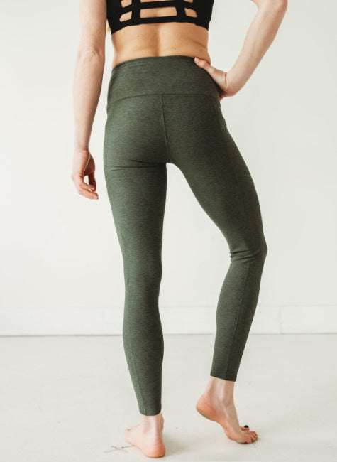 Forest Wander Pocket Yoga Pants *FINAL SALE* by Colorado Threads Clothing