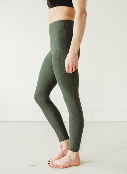 Forest Wander Pocket Yoga Pants *FINAL SALE* by Colorado Threads Clothing