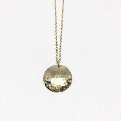 Full Moon Necklace by Jennifer Cervelli Jewelry