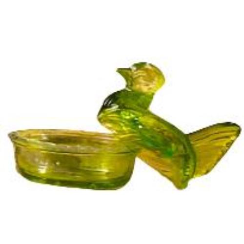 Nesting Hen Bowl & Lid - Orange | Hand Blown Glass - Colombia by Sumiye Co