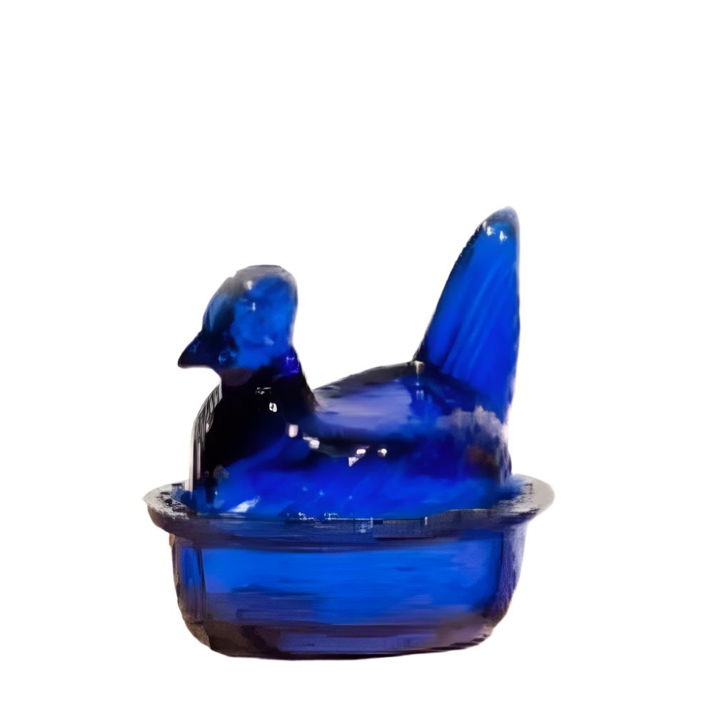 Nesting Hen Bowl & Lid - Clear | Hand Blown Glass - Colombia by Sumiye Co