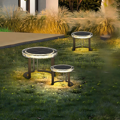 OUTDOOR SOLAR POWER LED GARDEN TABLE by EP Light