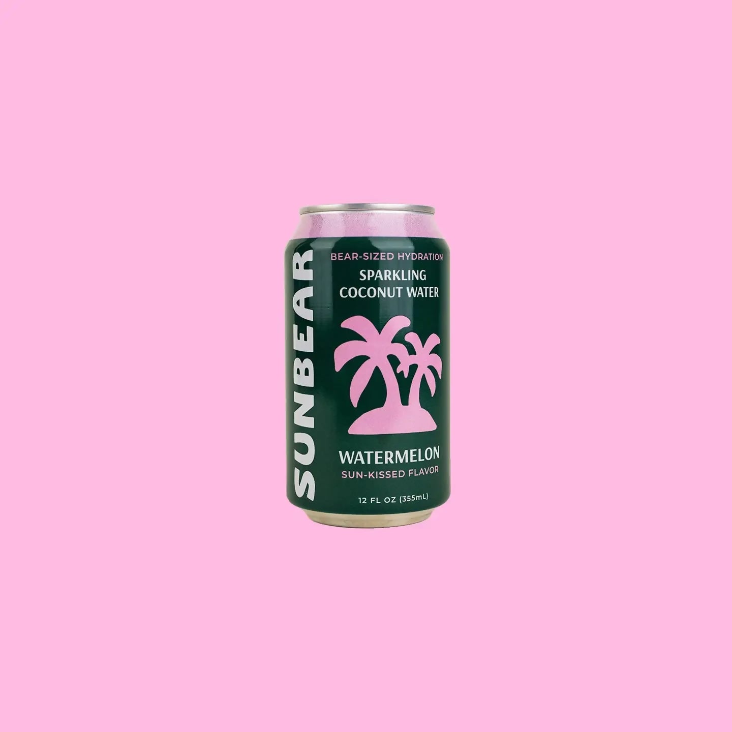 Sunbear Sparkling Coconut Water Watermelon Cans - 12 Cans by Farm2Me