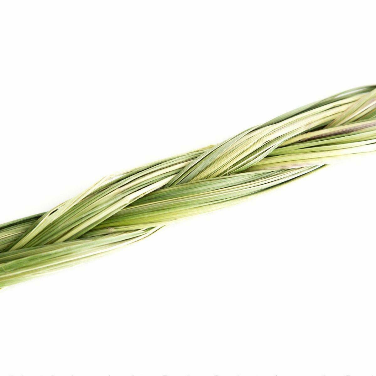 Smudging Herbs - Sweet Grass Braid by OMSutra