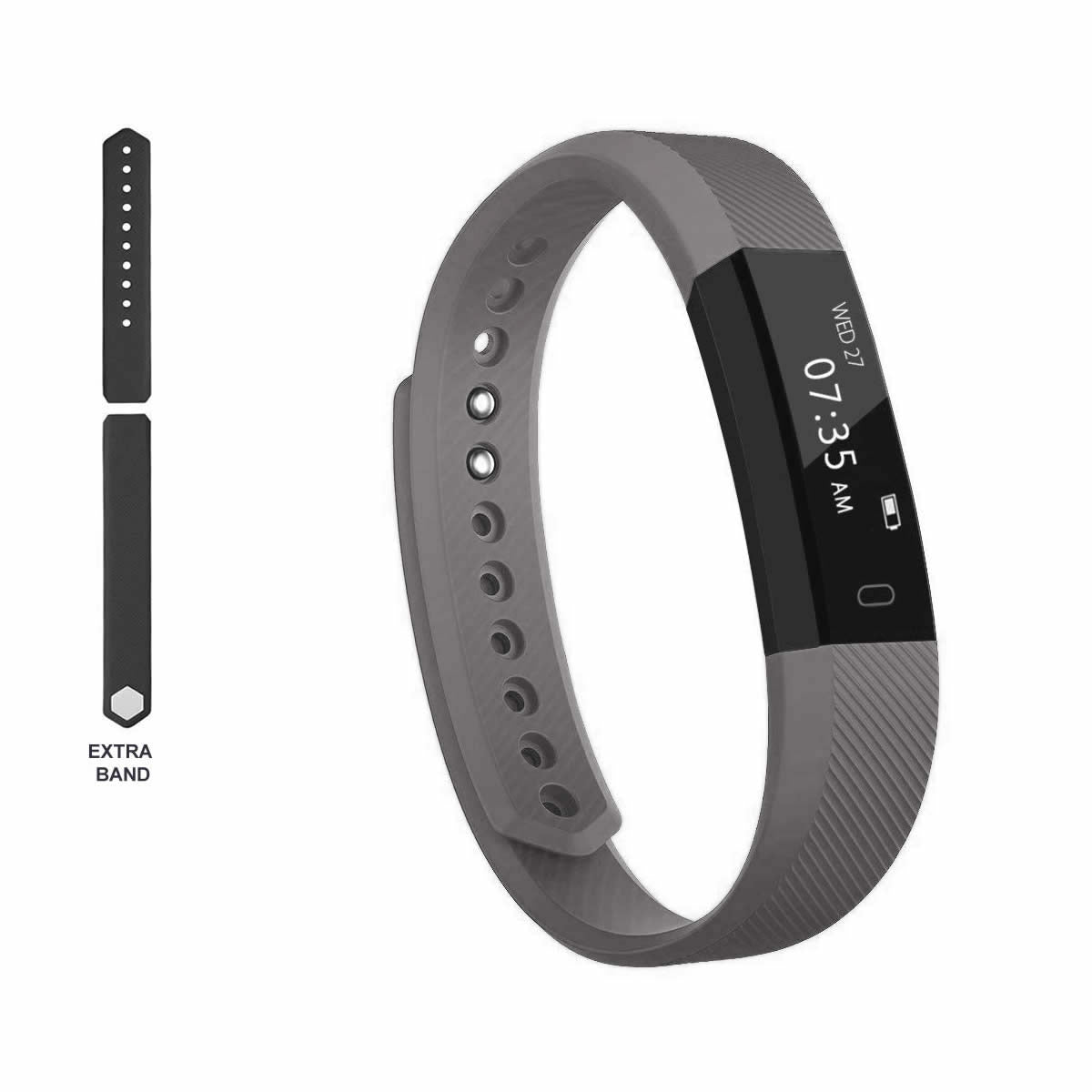 SmartFit Slim Activity Tracker And Monitor Smart Watch With FREE Extra Band by VistaShops