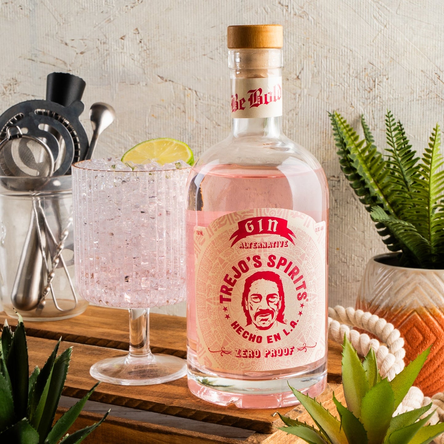 Trejo's Spirits Pink Gin Alternative by Trejo's Spirits