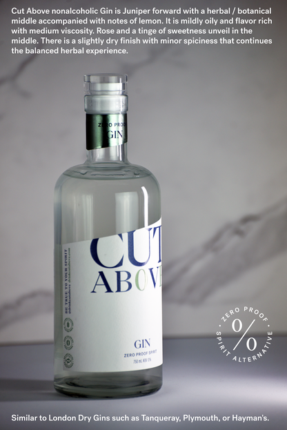 Zero Proof Gin by Cut Above Spirits