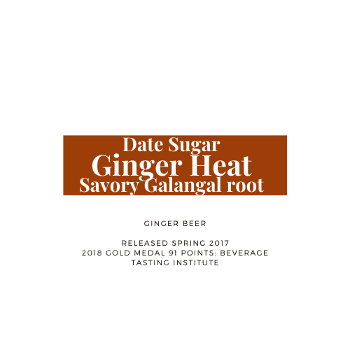 16 Pack Date Sugar Ginger Beer, 92 Points! by Top Note Tonic Store