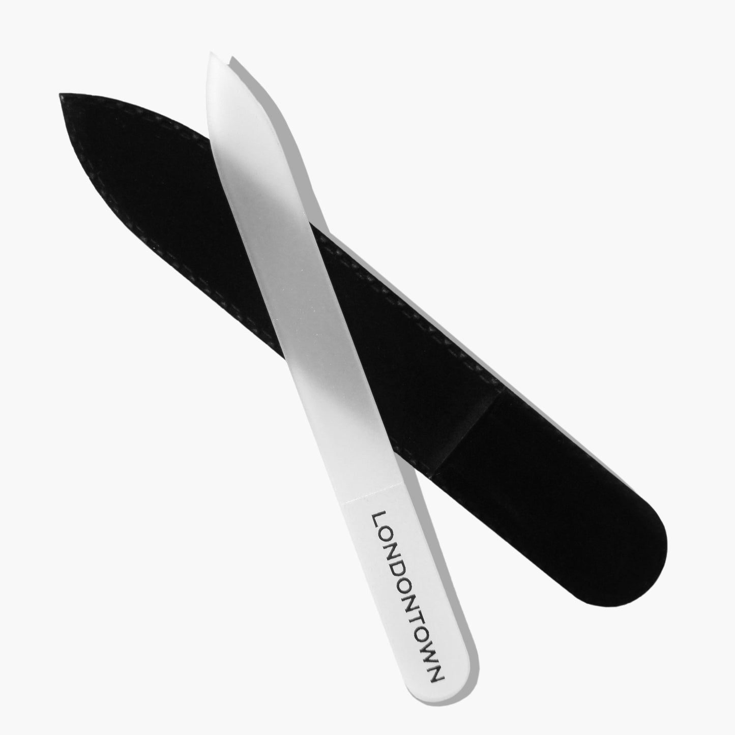 White Glass Nail File by LONDONTOWN