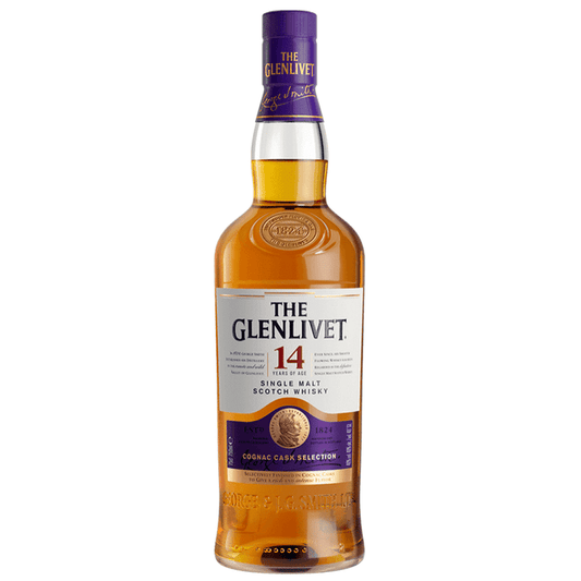 The Glenlivet 14 Year Old Cognac Cask Selection Single Malt Scotch Whisky by CraftShack Spirits Marketplace