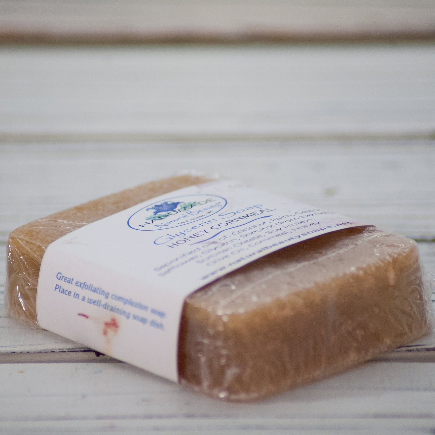 Glycerin Soap | Honey Cornmeal by Handmade Natural Beauty