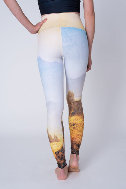 Golden Hour Yoga Pants by Colorado Threads Clothing