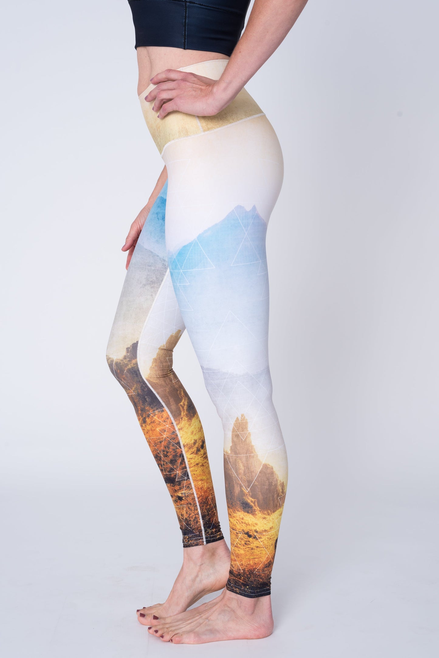 Golden Hour Yoga Pants by Colorado Threads Clothing