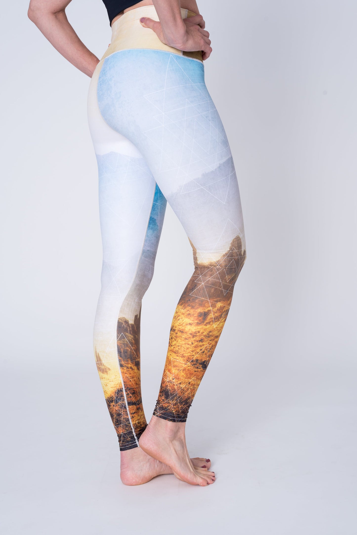 Golden Hour Yoga Pants by Colorado Threads Clothing